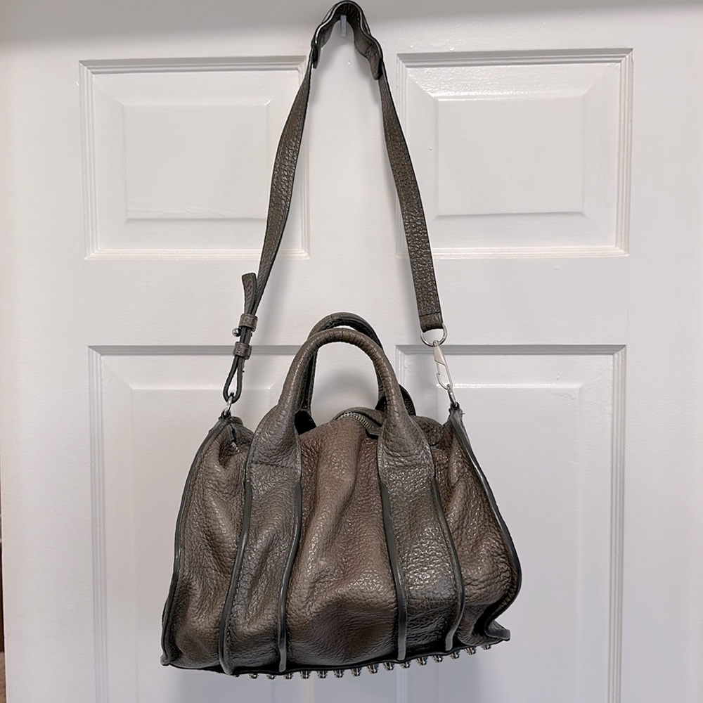 Alexander Wang Stud bottom shoulder bag.